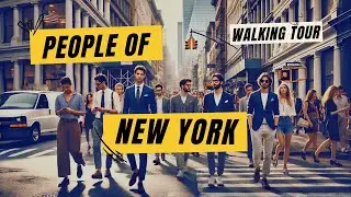 New York City Winter Walk &ndash; January Streets & Daily Life | Ambient Sounds 4K