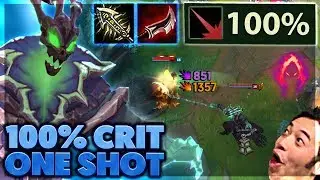 THIS NEW RUNE IS INSANE | CRAZY ONE SHOTS | 100% CRIT THRESH - BunnyFuFuu