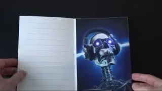 LED card / postcard, greeting card with light, backlight