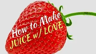 Organic Fresh Juice | How to Make Homemade Fruit Juice Using Lemon Squeezer | Juice Made with Love