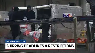 Deadlines for holiday shipping