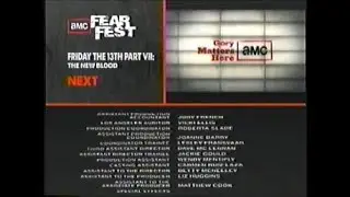 Friday The 13th Part 8: Jason Takes Manhattan (1989) End Credits (AMC Fearfest 2010)