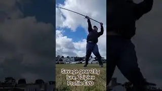 Savage Gear 28g lure on Zziplex Profile EVO