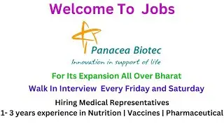 Jobs Panacea Biotech Sagar Tech Plaza Sakinaka Andheri Walk In Interview For Medical Representatives