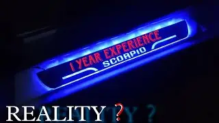 My 1 year experience with scuff plate foot steps 😳 - देख लो नही तो रोना पड़ेगा 😓 #mahindra #scorpio