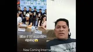 Idol Elias J TV Mayroon Ng Incoming international Concert Sa America #shorts