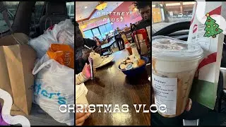 Рождественский видеоблог | Покупки в последнюю минуту, семья, дети распаковывают подарки, время, ...