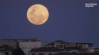 November 5 supermoon shines across the world: See Beaver Moon videos from Australia, China and more