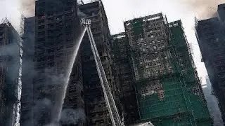 Police arrest 3 on suspicion of manslaughter in Hong Kong fire