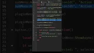 Create a line and new action to your plugin #separator #robloxstudio #plugin #tutorial #howto #fyp