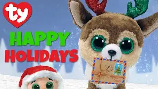 A Beanie Boo Christmas Card