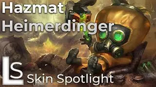 Hazmat Heimerdinger - Skin Spotlight - Day Job - League of Legends - Patch 10.8.1