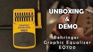 Behringer Graphic Equalizer EQ700 Unboxing & Demo #behringer