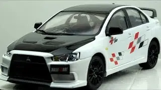 Restoration abandoned Realistic Tiny Mitsubishi Lancer Evo X rebuilding Model Car by Good Restore