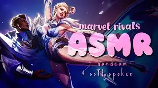 [asmr] ⸝⸝♡ ice pas de deux c&d ᧔ෆ᧓ (handcam + soft spoken!!) ⛸️˚࿔ | 𑣲marvel rivals