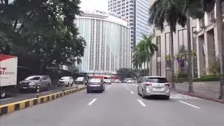 Paseo De Roxas, Ayala Avenue, To EDSA Northbound Makati City Metro Manila Philippines