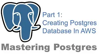 Setting Up A Progres Database in AWS