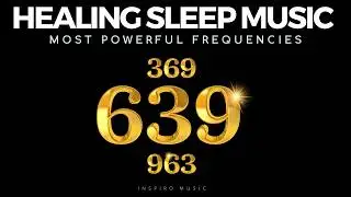 BLACK SCREEN SLEEP MUSIC 639HZ / Manifest While Sleep / BINAURAL
