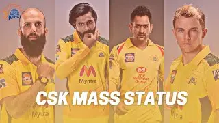 CSK | MALAYALAM | 4K | STATUS | VIDEO
