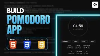 Build a Pomodoro App | HTML CSS JavaScript Project for Beginners, Resume & Portfolio