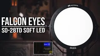 AMAZINGLY SOFT VIDEO LIGHT - FALCON EYES 28TD LED EXTENSIVE REVIEW