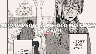 new person, same old mistakes (tiktok version/slowed) || tame impala [ edit audio ]