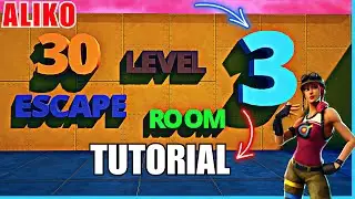 ESCAPE ROOM #3 - Fortnite (Aliko012)  #fortnitemaps