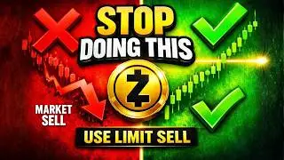 Coinbase LIMIT SELL Tutorial 🚀 Sell $1,000 at Your Target Price (Zcash Example!)