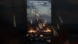 iran air force massaile rocket destroy Israel air base ai animated video...#iranairforce #aivideo