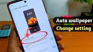 how to set automatic change lock screen wallpaper in vivo || auto change lock screen wallpaper