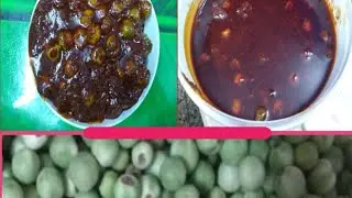 How  To Make  Usthi Kai  [ Turkey  Berry  ]  Masala  Pickle  Receipe ##  ( 😋Tasty  and  Spicy  )