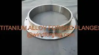 Titanium alloy forgings, flanges, rolled ring, open die forging,closed die forging