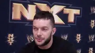 Fergal Devitt (Finn Balor) interview at WWE NXT in Fort Pierce Aug. 2014