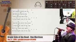 🎸 Bright Side of the Road - Van Morrison Guitar Backing Track with chords and lyrics