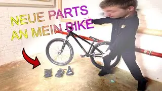 Hab neun Sattel und Mantel am bike 🥳 