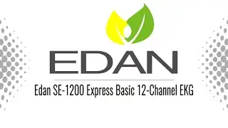 Edan SE 1200 Express Basic 12 Channel EKG &middot; Medical Equipment Sales & Repair