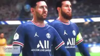 FIFA 23 OFFICIAL GAMEPLAY!! PSG vs OL ---Ligue 1 2022/23