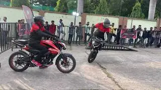 Pulsar Ns125 stunt video | N160 stunt video #trendingshorts #tranding #trandingon1