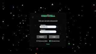 Another day playing HighSpell