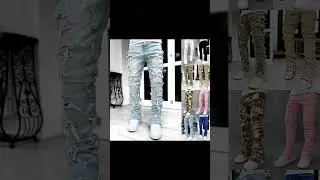 Men's Ripped Jeans &ndash; Y2K Hip Hop Denim with Slim Fit & Biker Style