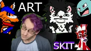 THE HUMAN FAILED... AGAIN 😭 | Hilarious Furry Art Skit! #furry #vtuber