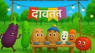 Funny Vegetable Song | Sabziyon Ka Gana | kids hindi rahyme | nursery rhymes hindi |