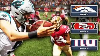 3 Big Games! Can We Stay Undefeated? Madden 26 Carolina Panthers Franchise