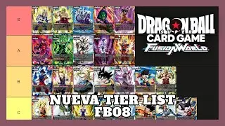 🐉 NEW FB08 TIER LIST | Qu&eacute; DECKS son META en DRAGON BALL SUPER CARD GAME FUSION WORLD