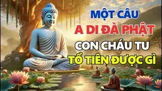 MỘT CÂU A DI ĐÀ ĐÀ PHẬT GIỮA CUỘC SỐNG BỘN BỀ – CON CHÁU TU, TỔ TIÊN ĐƯỢC GÌ?