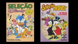 Gibis Sele&ccedil;&atilde;o Disney n&deg; 3 e 22 pela Editora Abril
