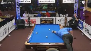 Dany Baron - Stuttgart Open (Billard) / Commentary Ralph Eckert