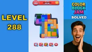 Color Block Jam Level 288 - WIN FAST