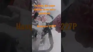 Husqvarna ST227P WITH POWER STEERING