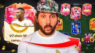 50 CHOIX CAMPAGNE FUTTIES DECIDE MA TEAM ( JE PACK DU 99+ ) ! FC 25